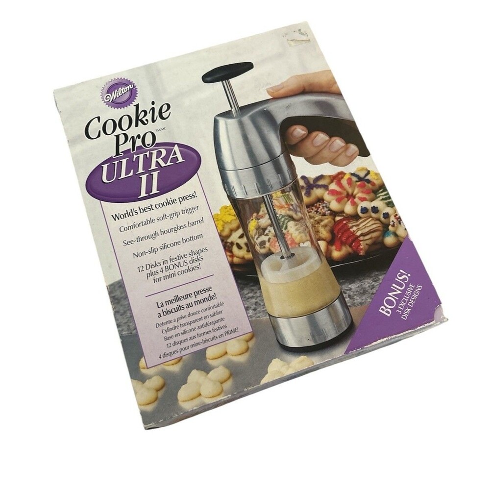 Wilton Cookie Pro Ultra II Cookie Press Complete Set